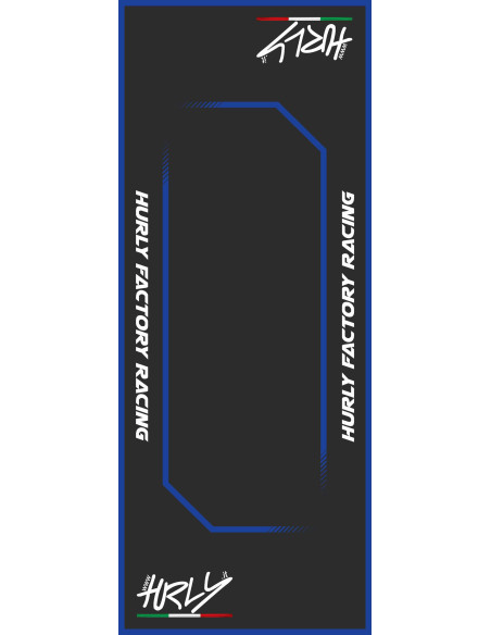 Tapis de sol environnemental HURLY 80x200cm Bleu