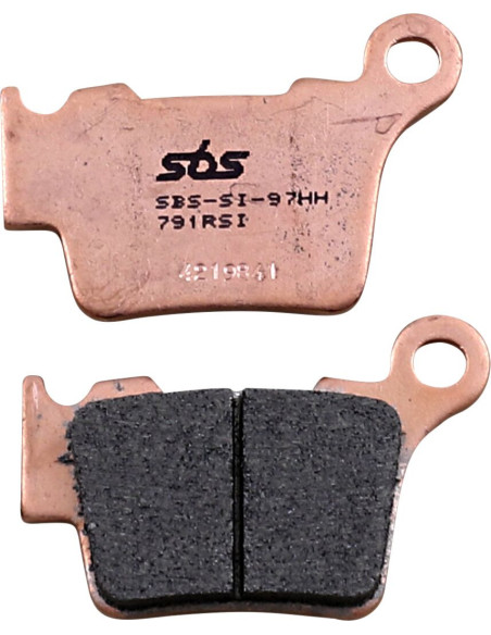 Plaquettes de frein SBS 791 RSI Sinter - Evo Sinter
