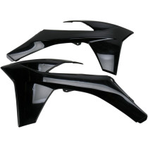 Ouies de radiateur - Noir - UFO KTM SX SX-F 2011-2012 EXC EXCF 2012-2013