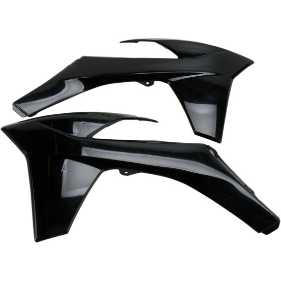Ouies de radiateur - Noir - UFO KTM SX SX-F 2011-2012 EXC EXCF 2012-2013