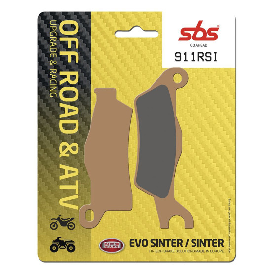 Plaquettes de frein SBS 911 RSI Sinter - Evo Sinter