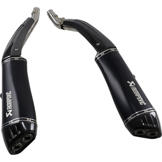 Silencieux AKRAPOVIC Titane noir BMW K 1600 B/Grand America 2018-2020