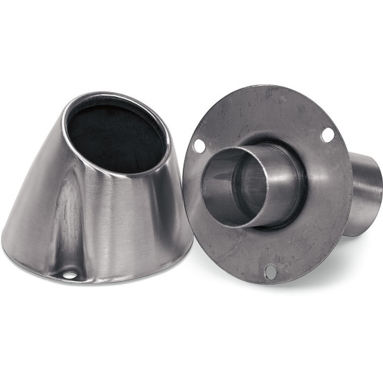 Embout + insert réducteur de bruit Pro Circuit diamètre extérieur 10 cm diamètre intérieur 31 mm