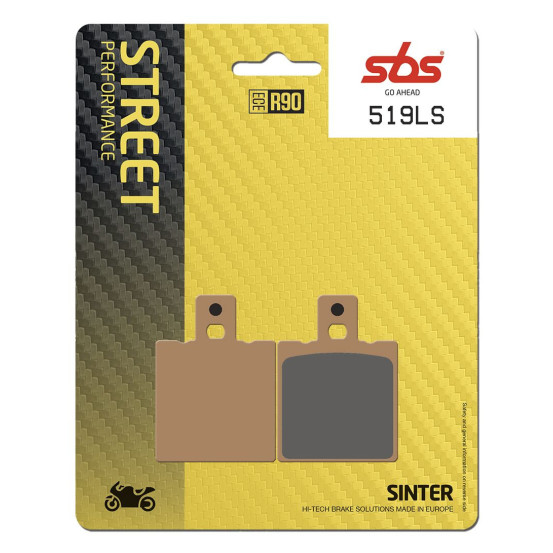 Plaquettes de frein SBS 519 LS Sinter