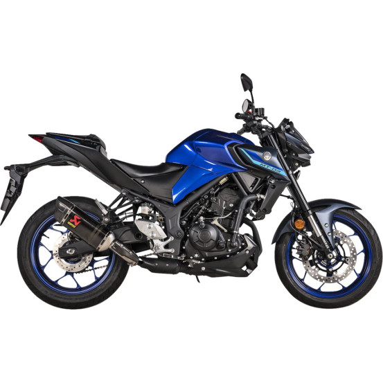 Silencieux AKRAPOVIC Carbone YAMAHA YZF-R3/MT03 2022