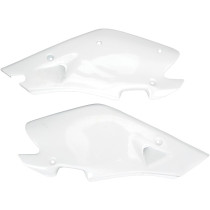 Plaques latérales - Blanc - UFO HUSQVARNA 125 250 360 CR/WR 2000-2004