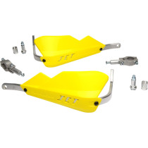Protège-mains BARKBUSTERS Jet montage 2 points droit Ø22mm - Jaune
