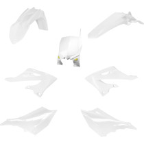 Kit Plastiques - Blanc - CYCRA YAMAHA 125 250 YZ 2022-2023 avec Plaque Stadium