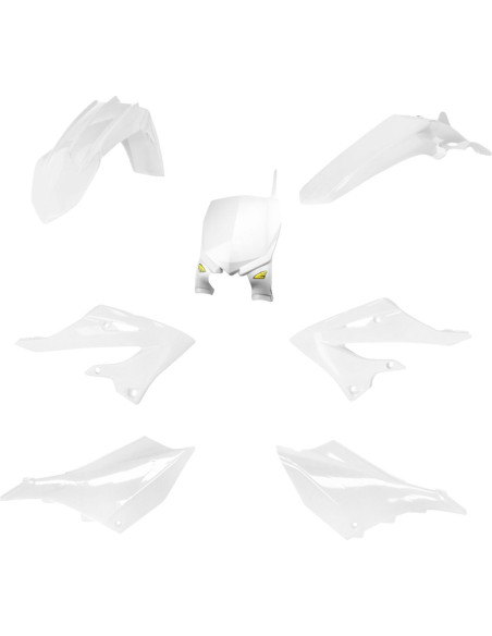 Kit Plastiques - Blanc - CYCRA YAMAHA 125 250 YZ 2022-2023 avec Plaque Stadium