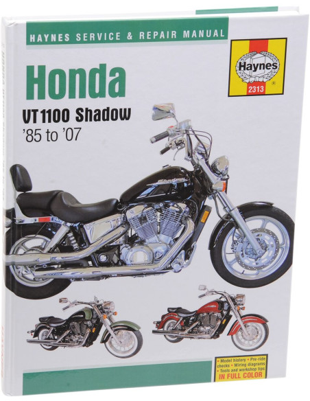 Manuel entretien et réparation HAYNES Honda 1100 VT Shadow 1985-2007 en Anglais