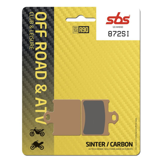 Plaquettes de frein SBS 872 SI Sinter