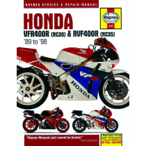 Manuel entretien et réparation HAYNES Honda 400 VFR 400 RVF 1989-1998 en Anglais
