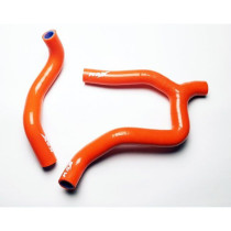 Durites radiateurs KSX renforcées KTM 350 SXF 2019-2020 Husqvarna 350 FC 2019-2020 Orange