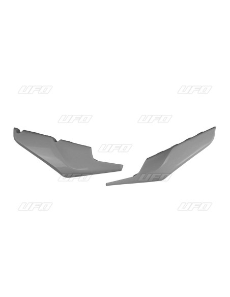 Plaque latérales inférieur - Gris - UFO Husqvarna TC FC 2019-2022 / TE FE 2020-2023