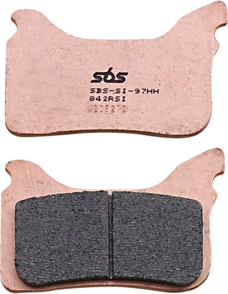 Plaquettes de frein SBS 842 RSI Sinter - Evo Sinter