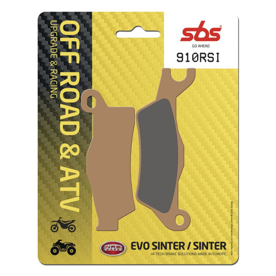 Plaquettes de frein SBS 910 RSI Sinter - Evo Sinter