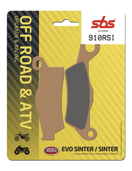 Plaquettes de frein SBS 910 RSI Sinter - Evo Sinter