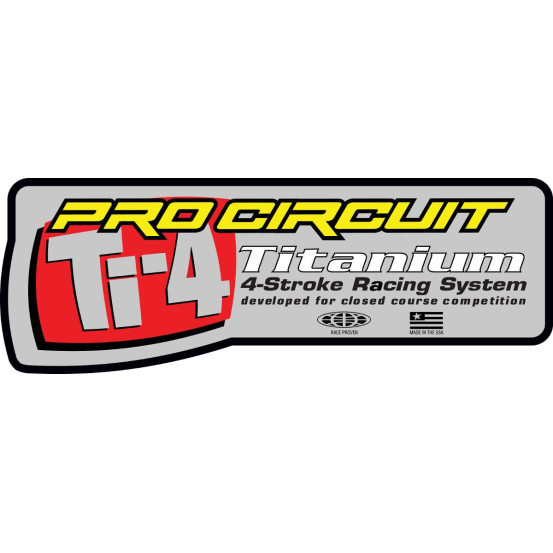 Stickers silencieux Pro Circuit TI-4