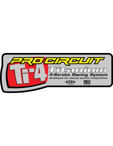 Stickers silencieux Pro Circuit TI-4