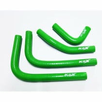Durites de radiateur KSX renforcées silicone kawasaki 250 KXF 2017-2020 Vert