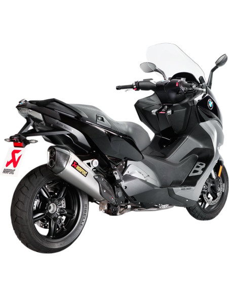 Silencieux AKRAPOVIC Titane BMW C 650 Sport 2016-2018