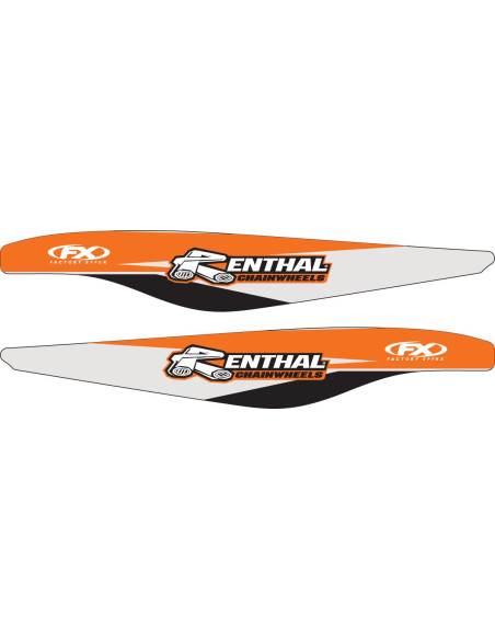 Autocollants bras oscillant FACTORY EFFEX KTM SX SXF 2011-2018