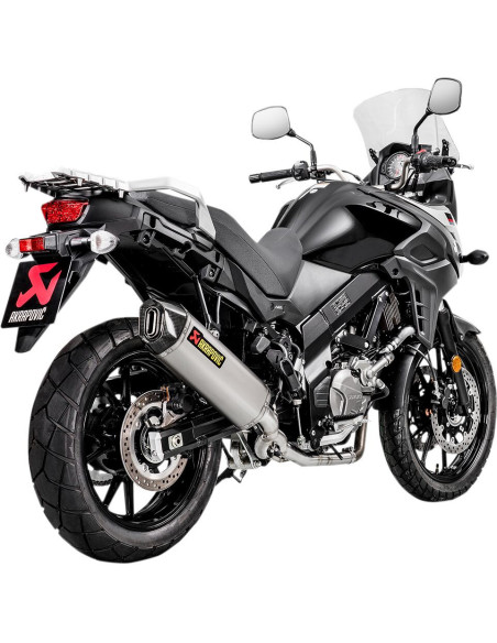 Ligne Complète AKRAPOVIC Racing Line Inox Titane Suzuki 650 V-Strom 2017-2019