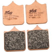 Plaquettes de frein SBS 870 HS Evo Sinter