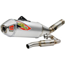 Ligne d'échappement PRO CIRCUIT T-6 acier alu Kawasaki 450 KXF 2019-2020