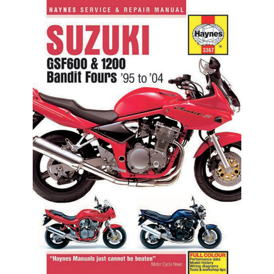 Manuel entretien et réparation HAYNES Suzuki 300/1200 GSF Bandit en Anglais