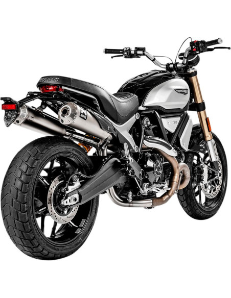 Tube de raccord AKRAPOVIC Inox Ducati 1100 Scrambler 2018-2019