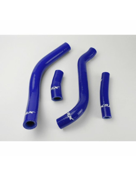 Durites de radiateur KSX renforcées silicone Yamaha 250 YZF 2014-2018 Bleu