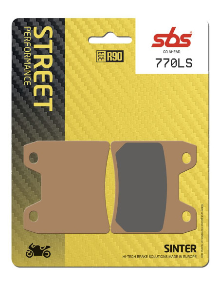 Plaquettes de frein SBS 770 LS Sinter