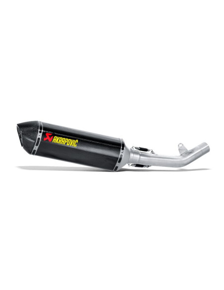 Silencieux AKRAPOVIC Carbone Kawasaki Z750 / Z750R 2007-2012