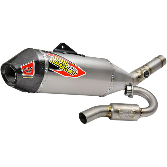 Ligne complète titane embout carbone Pro Circuit Ti6 PRO Kawasaki 250 KXF 2020