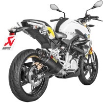 Ligne complète AKRAPOVIC Racing Line Inox/Carbone BMW G 310 R 2016-2023 - GS 2017-2023