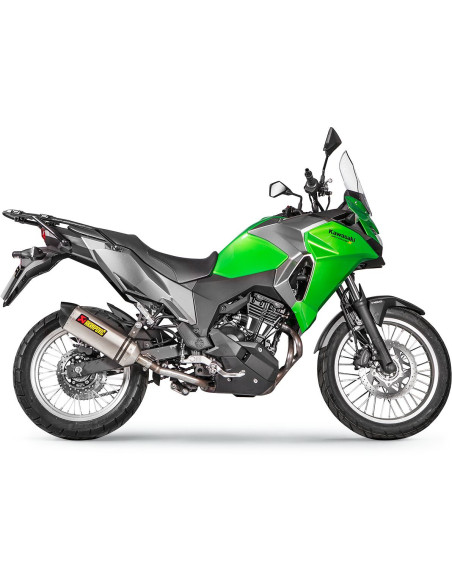 Silencieux AKRAPOVIC Titane KAWASAKI 300 VERSYS 2017
