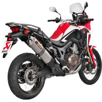Silencieux AKRAPOVIC Inox Titane HONDA AFRICA TWIN CRF1000L 16-17