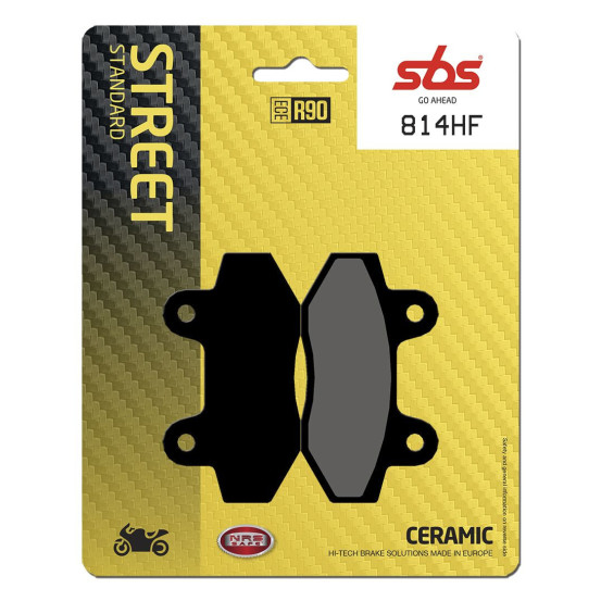 Plaquettes de frein SBS 814 HF Céramique