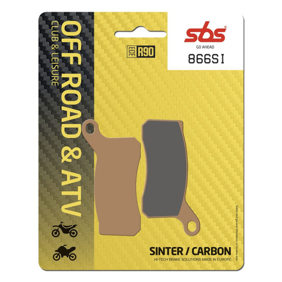 Plaquettes de frein SBS 866 SI Sinter