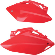 Plaques latérales - Rouge - UFO Honda 450 CRF R 2005-2006