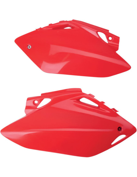 Plaques latérales - Rouge - UFO Honda 450 CRF R 2005-2006