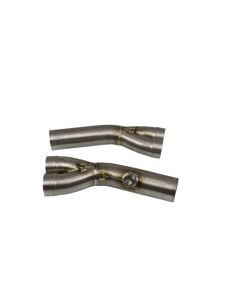 Raccords collecteur AKRAPOVIC Inox C-K6R6L