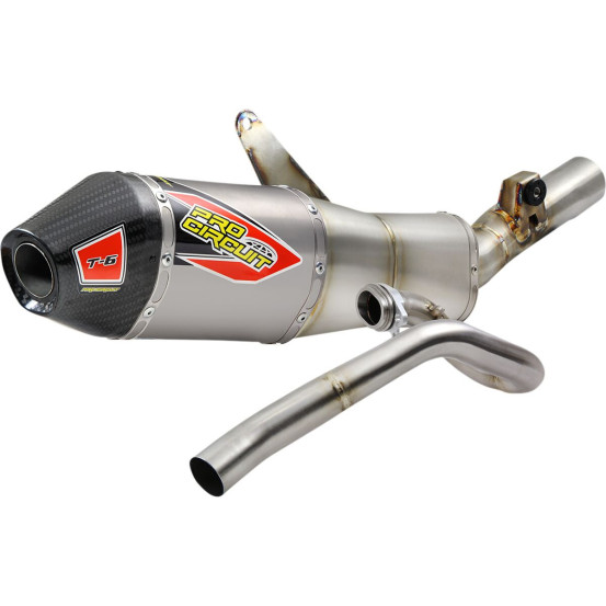 Ligne complète titane embout carbone Pro Circuit T6 Honda 450 CRF-R 2021-2026
