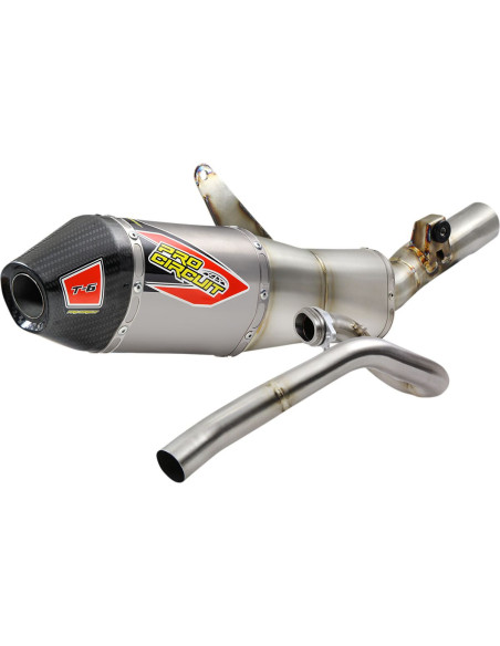 Ligne complète titane embout carbone Pro Circuit T6 Honda 450 CRF-R 2021-2026