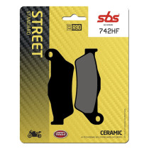 Plaquettes de frein SBS 742 HF Céramique