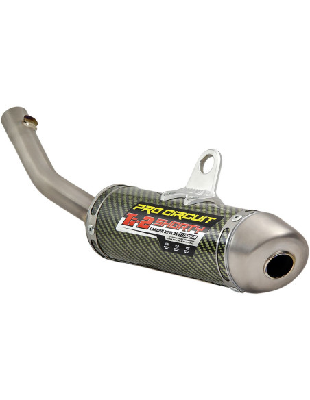 Silencieux Titane carbone Pro Circuit Ti2 Shorty Honda 125 CR 1993-1997