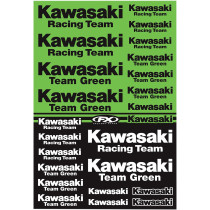 Planche d’autocollants Kawasaki Team Factory Effex