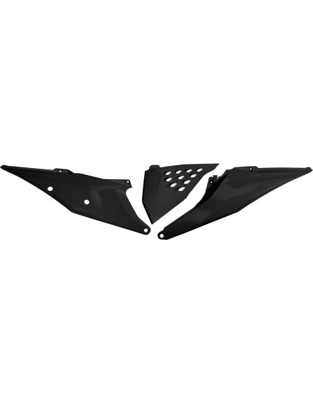 Plaques latérales ventilées - Noir - UFO KTM SX SX-F 2019-2021