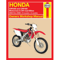 Manuel entretien et réparation HAYNES Honda 250/450 CRF R/X 2002-2006 en Anglais